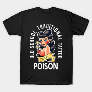 old school traditional tattoo designs T-Shirt